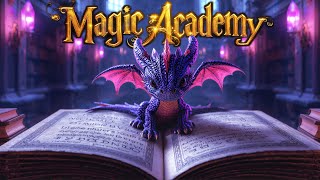 Studying at the Magic Academy 🔮 |  Relaxing Mystical Fantasy Music & Ambience for Deep Focus