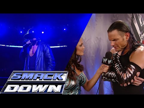 The Undertaker Promo (Jeff Hardy Backstage Interview) SMACKDOWN! Aug 29,2008