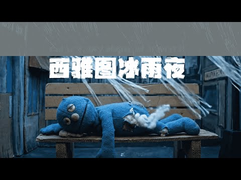 Cold Rainy Night in Seattle 西雅图冰雨夜 【AIMV】