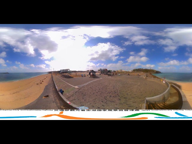 澎湖北寮奎壁山摩西分海