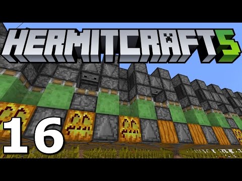 Minecraft Hermitcraft S5 Ep.16- The Melon and Pumpkin SMASHER!