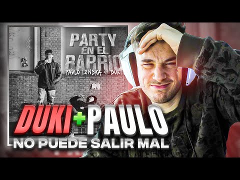SANTUTU REACCIONA A Paulo Londra - Party en el Barrio (feat. Duki)