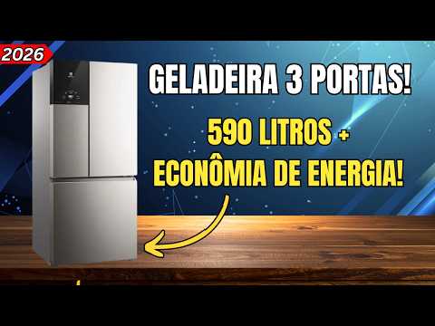 Electrolux IM8S Vale a Pena em 2026? Review Completo da MELHOR Geladeira Frost Free de 3 Portas