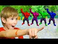 Canción De Color Con Superhéroes Tim Y Essy Canciones Infantiles