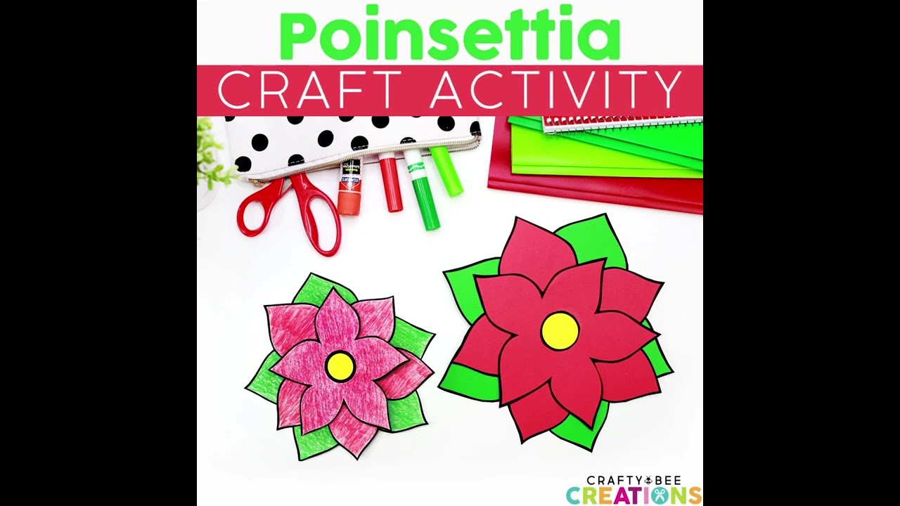 Poinsettia Craft Activity