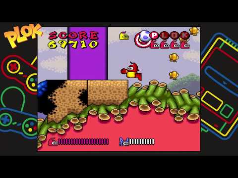 Plok - walkthrough - SNES