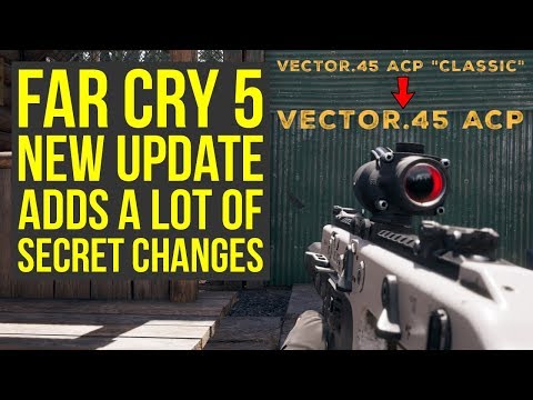Far Cry 5 Secrets - Ubisoft Secretly Adds New Item Drop, Changes Weapon Name & More (Far Cry 5 DLC)