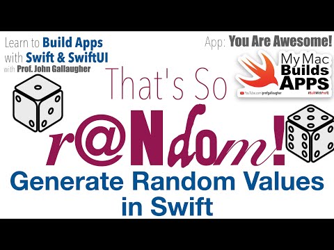 Ch. 1.11 Randomization in Swift (SwiftUI Course 2025)