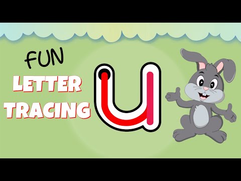 How to Write the Lowercase Letter u - Lowercase Alphabet for Kids