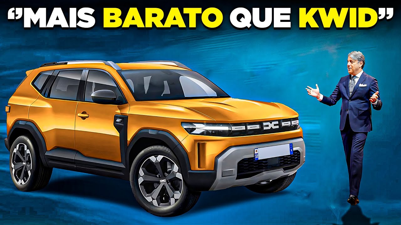 🚨 LANÇAMENTO: NOVO DUSTER 2025 DO BRASIL! O SUV MAIS BARATO DO BRASIL!