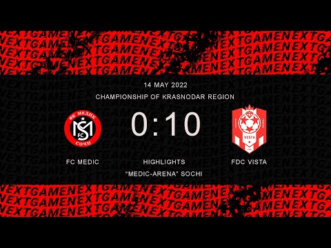 FC MEDIC 0-10 FDC VISTA CHAMPIONSHIP OF KRASNODAR REGION. ROUND 4  | HIGHLIGHTS