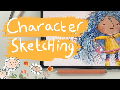 Sketching in Procreate