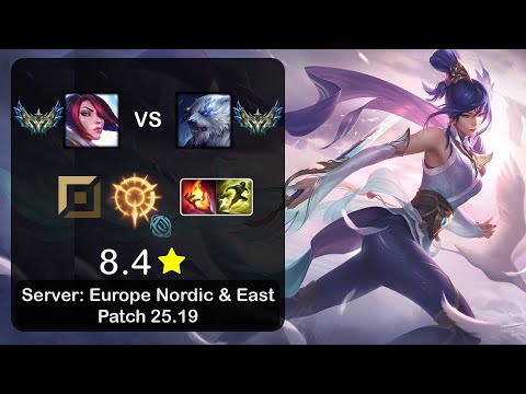 Fiora Top vs Volibear - EUNE Challenger - Patch 25.19