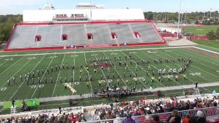 Normal West Marching Band - State Prelims - 10/11/2014