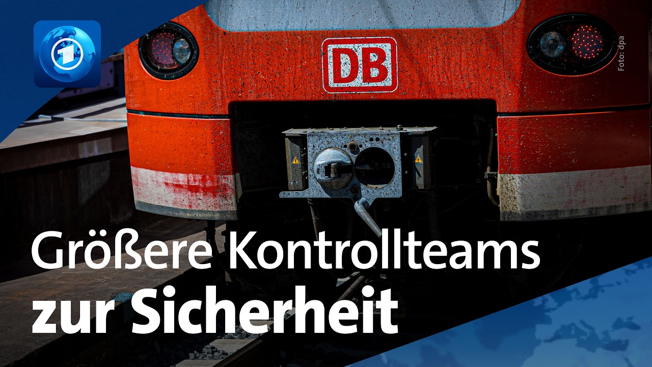 Diskutieren, Pöbeln, Gewalt: Bahn testet größere Kontrollteams gegen aggressive Situationen