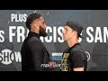 JARRETT HURD LOOKS LIKE A GIANT IN FACE OFF WITH CHIA SANTANA - FULL FACE TO FACE VIDEO