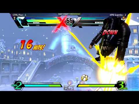 UMVC3 Top 8 @ ECT 2015 - CTRL Flux vs KPB Scamby [720p/60fps]