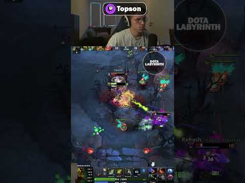 TOPSON SHOWS NEW BROKEN META VENOMANCER IN DOTA 2 #dota2 #gamer #gaming #outplay #twitch