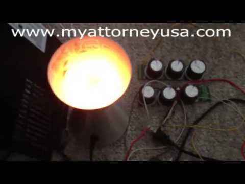 Energy from Tesla Coil
