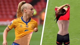 Funny and Crazy Goal Celebrations in Women's Football