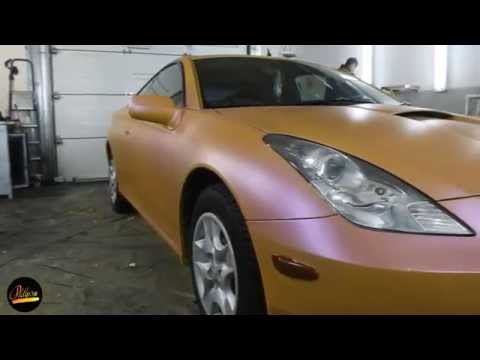 Thumbnail for Покрасили в нашей студии Toyota Celica в желтую резину с перламутровым пигментом by Toyota, Toyota Celica, Car