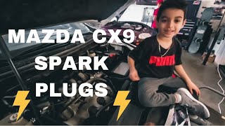 How to Replace Spark Plugs on  a V6 Mazda CX-9