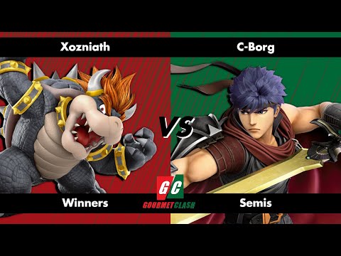 Mega Gourmet Clash #18 - Xozniath (Bowser) vs C-Borg (Ike) - Ultimate Singles - Winners Semis