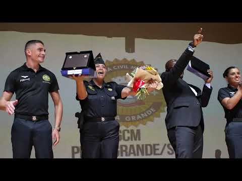 Formatura da 6ª turma do Curso de Formação para novos Guardas Civis Municipais de Praia Grande