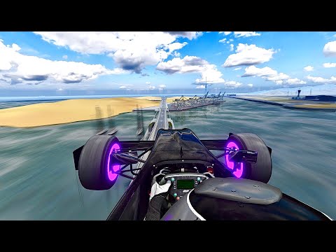 Formula Jet Engine GTR takes the fly at 5000 KM/H - MEGA JUMP!