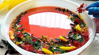 Create an AMAZING Table with Flowers in Epoxy Resin in NO TIME!