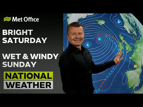 23/09/23 – Warm in the sunshine – Afternoon Weather Forecast UK – Met Office Weather