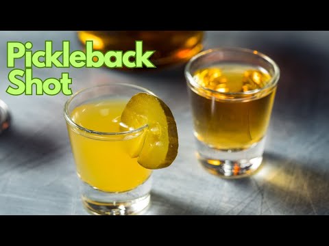 How to Make a Pickleback Shot