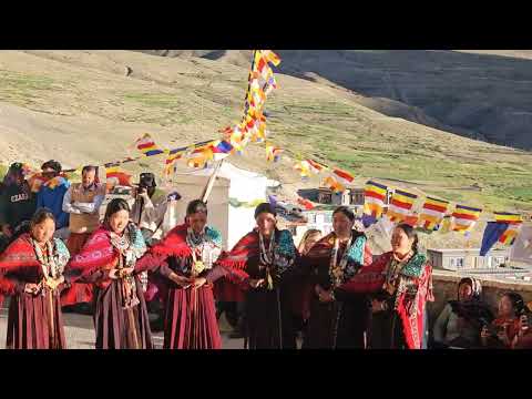 Kibber Village today Morning 