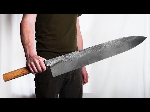 Watch How This Guy Forged The World's Biggest Chef's Knife