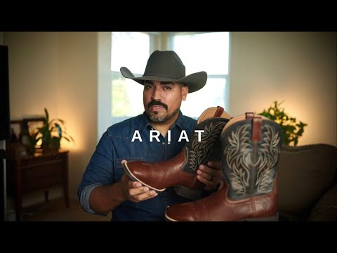 Ariat Square Toe Western Cowboy Boots