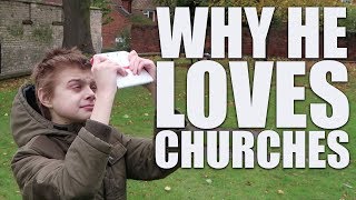 Why he loves churches | Reward Day in Grantham | Storm Brian | Autism Vlog