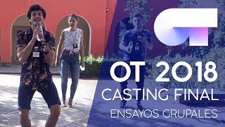 ENSAYOS GRUPALES  | OT CASTING FINAL 2018