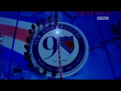 New York Rangers 2016-17 Home Opener Pregame Festivities