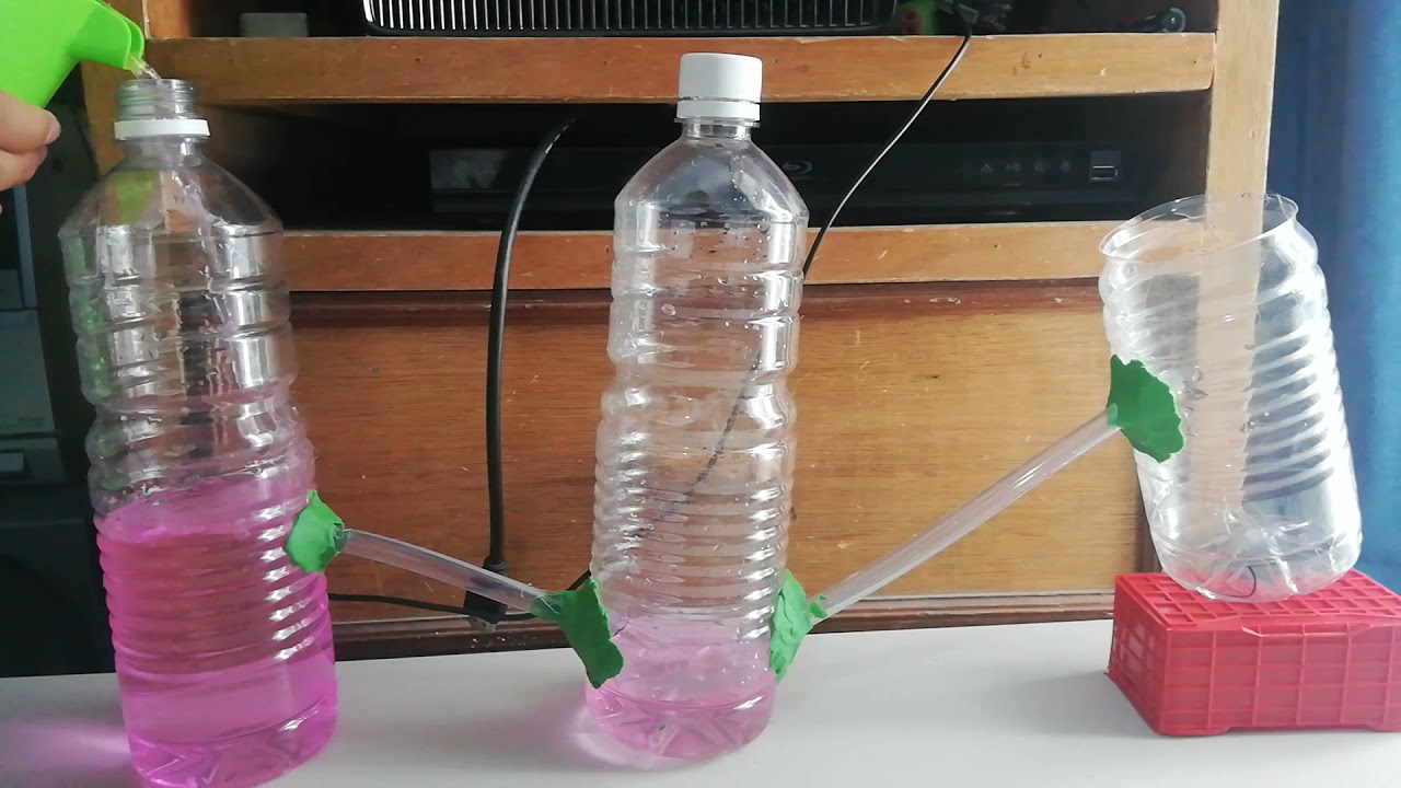 Presión hidrostatica y vasos comunicantes