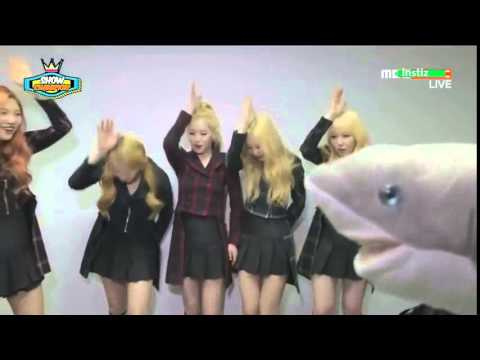 150408 Red Velvet 레드벨벳 5 Minutes Interview 5분 인터뷰 @ Show Champion
