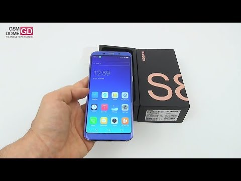 Bluboo s8 unboxing bezelless phone under 11000 INR with dual sony camera slik slim glass design 4