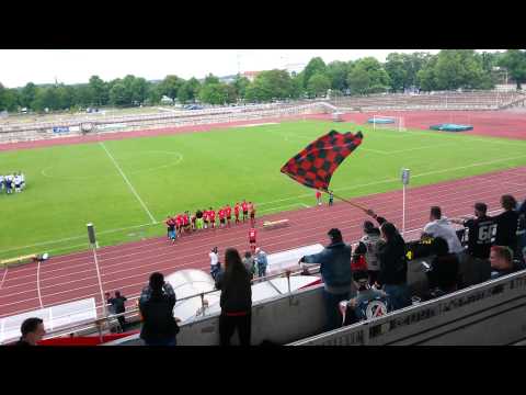 Lao La nach dem Spiel gegen Budissa Bautzen II