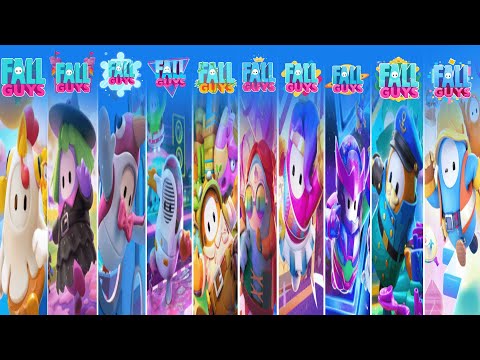 All Fall Guys Main Theme Music (S1/S2/S3/S4/S5/S6/SS1/SS2/SS3/SS4)