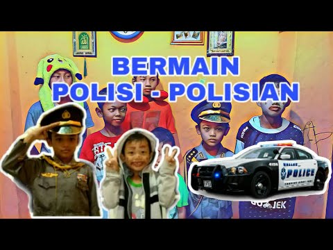 "BERMAIN POLISI - POLISIAN" Parodi Mainan Anak. #vio danutha