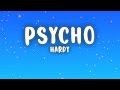 HARDY - PSYCHO (Lyrics)