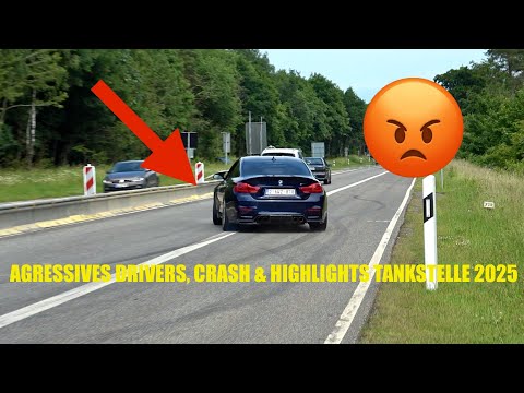 NÜRBURGRING AGGRESSIVES DRIVERS, DRIFTS, CRAZY DRIVERS & HIGHLIGHTS TANKSTELLE 15/06/2025