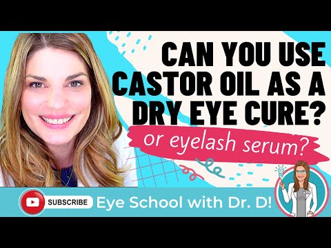 Castor Oil For Eyelash Growth? | Lash Serum for Dry...