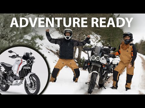 DUCATI DESERT X into an Adventure Motorbike