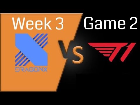 2020 LCK Week 3 - DRX vs T1 Game 2