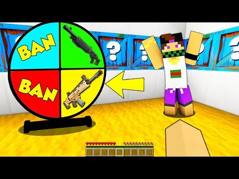 RUOTA DELLE ARMI LEGGENDARIE BANNATE! - Minecraft ITA